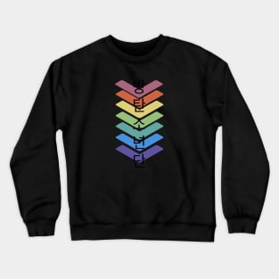 Rainbow BTS Crewneck Sweatshirt